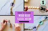 How to Make Wooden Bead Garland with Tassels