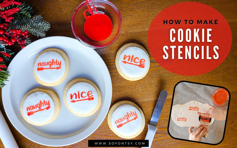 How to Make Your Own DIY Cookie Stencils