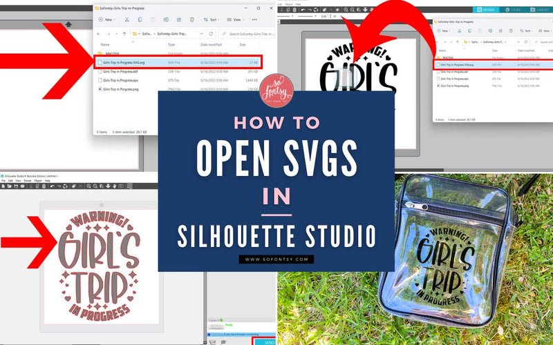 How to Open SVGs in Silhouette Studio