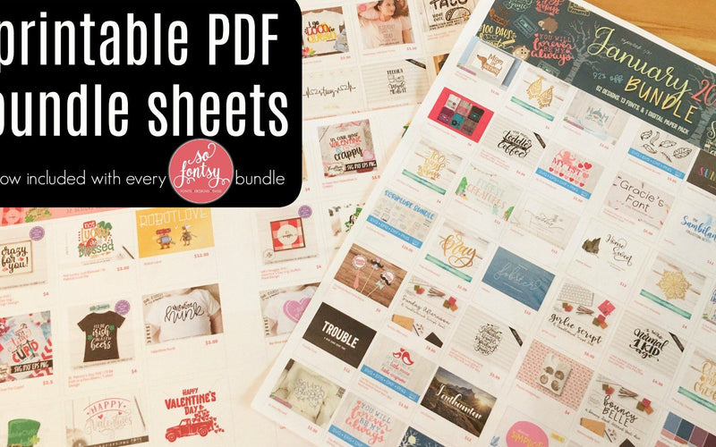 How to Organize SVG and Font Bundles