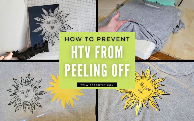 How to Prevent Heat Transfer Vinyl Peeling off Shirts