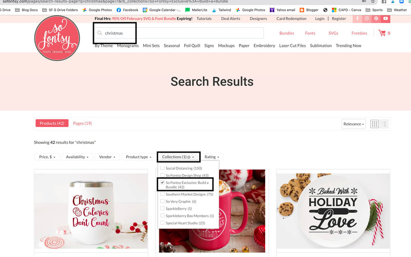 How to Search Qualifying Build a Bundle SVG Designs