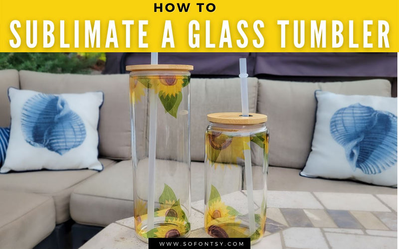 How to Sublimate On Glass Tumblers