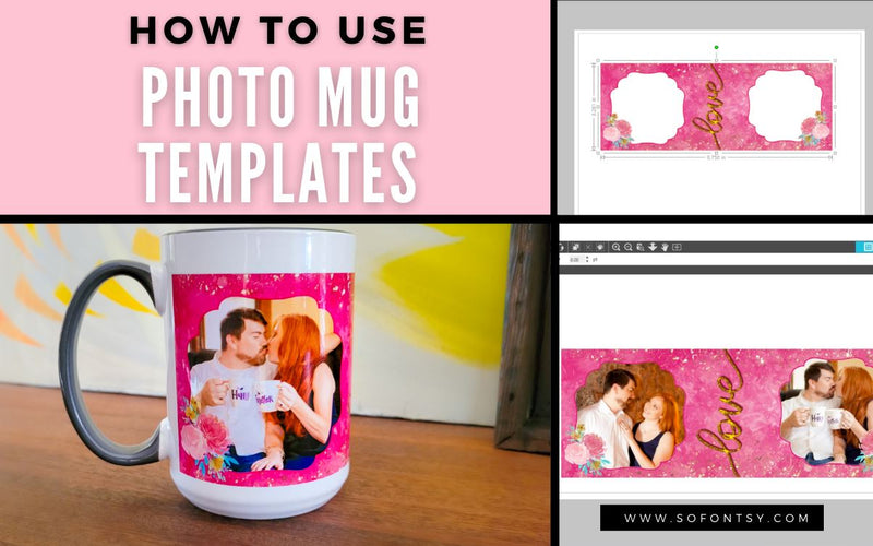How to use a Photo Mug Template