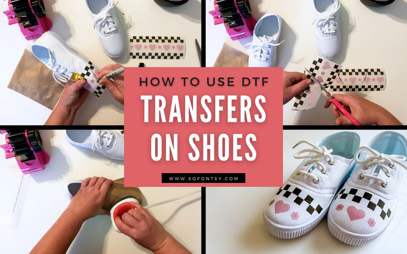 How to Use DTF Transfers on Canvas Shoes