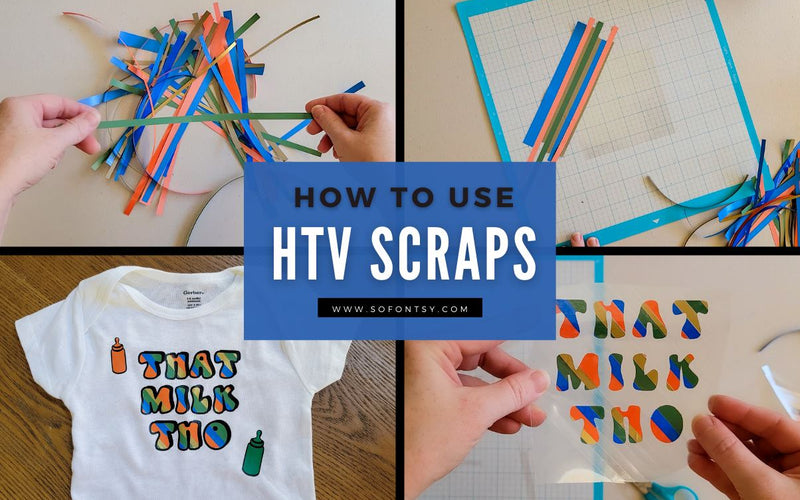 How to Use HTV Scraps