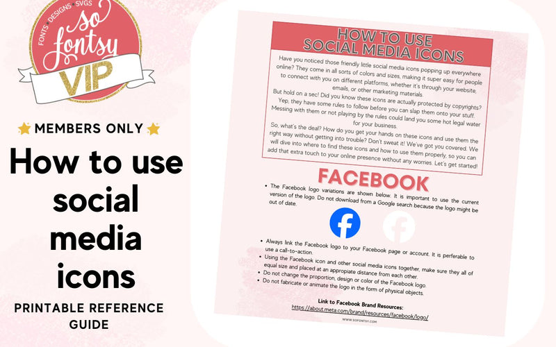 How To Use Social Media Icons
