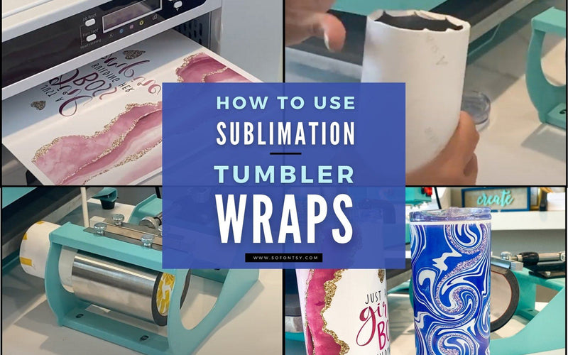 How to Use Sublimation Tumbler Wraps