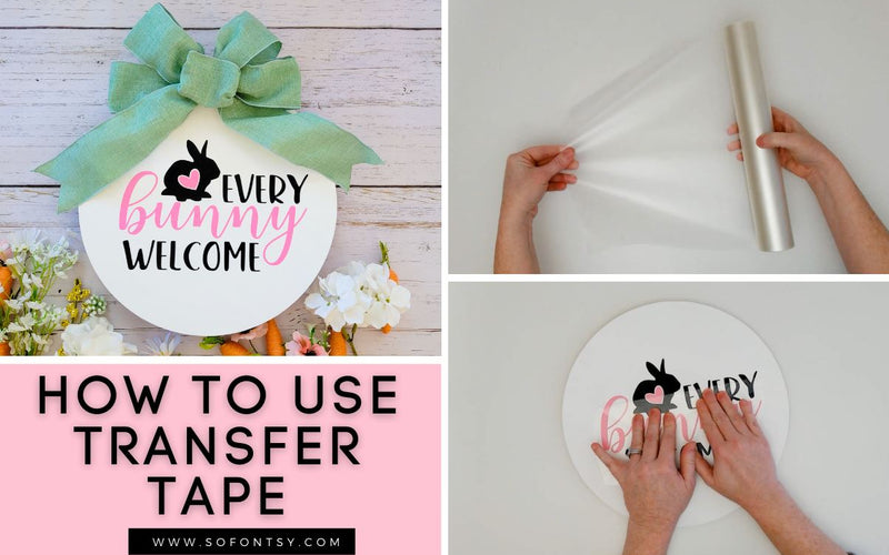 How to Use Transfer Tape