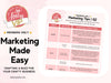 Marketing Calendar | Q1 + Q2 Reference Sheet