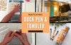 Matching Duck Pen and Tumbler