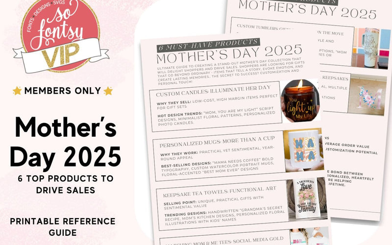 Mother's Day 2025 - 6 Top Products to Drive Sales