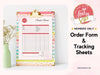 Order Form & Tracker Sheet