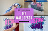 Retro Room DIY: Wall Decal