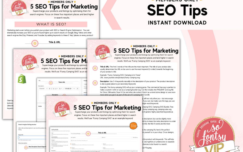 SEO Marketing Tips - VIP (needs download)