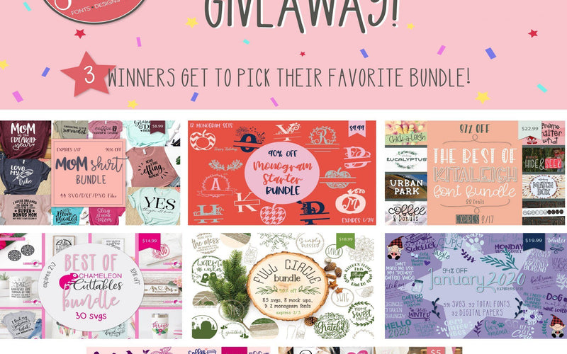 So Fontsy's 2nd Anniversary GIVEAWAY 2020
