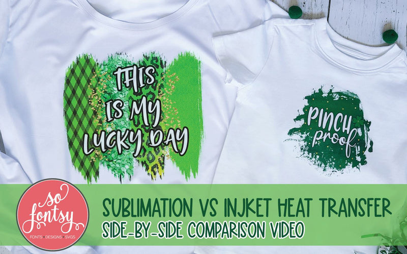 Sublimation vs Inkjet Transfer – Comparison Video (Video)