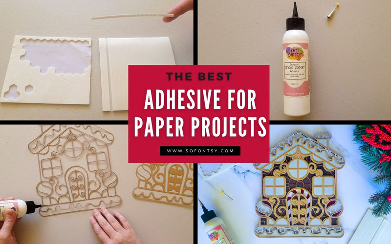 The Best Adhesives to Use with 3D Paper Projects