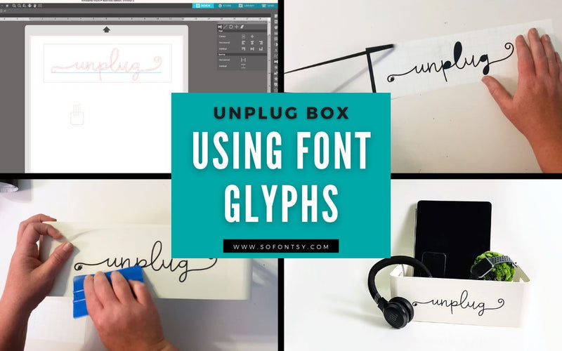 Using Font Glyphs to make an Unplug Box