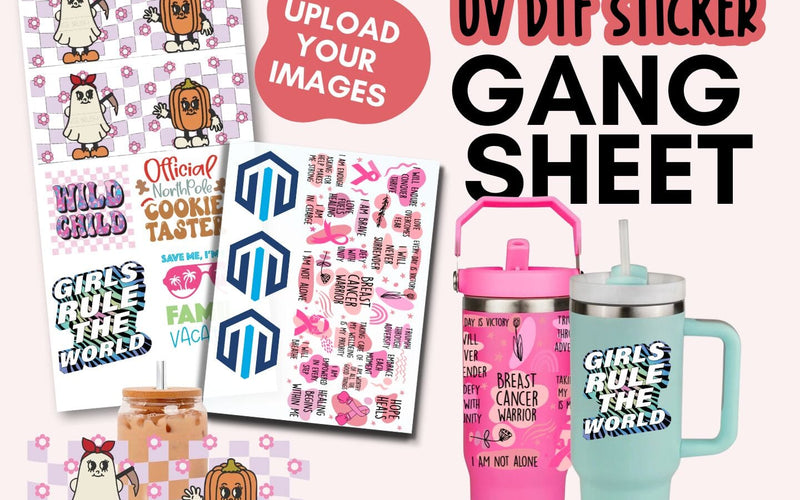 VIP Announcement! UVDTF Sticker Builder & Printing