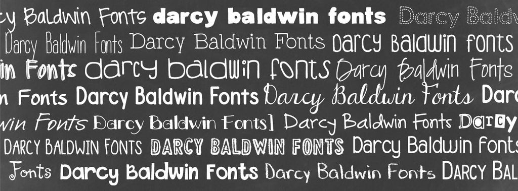 Darcy Baldwin Fonts