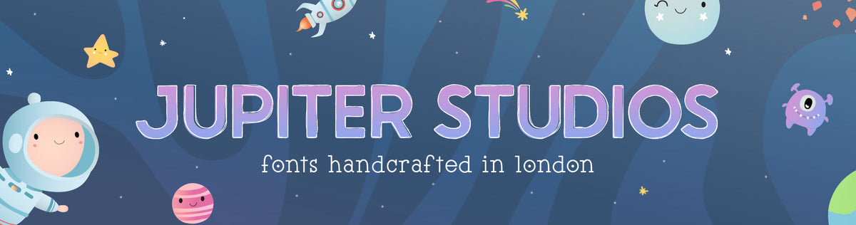 Jupiter Studio Fonts - So Fontsy