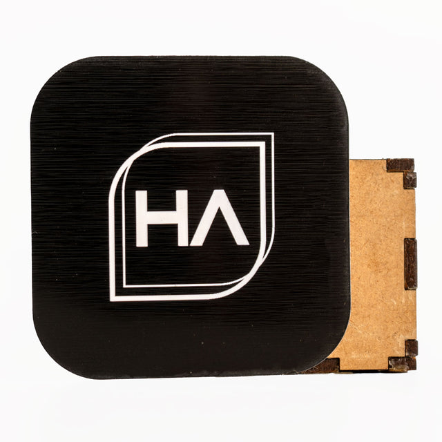 .020in Flexible Plastic Sheet Brushed Black/White- 12in x 12in Sheet Physical Houston Acrylic 