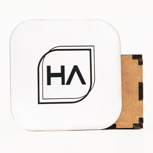 .020in Flexible Plastic Sheet White/Black - 3M Backed - 12in x 12in Sheet Physical Houston Acrylic 