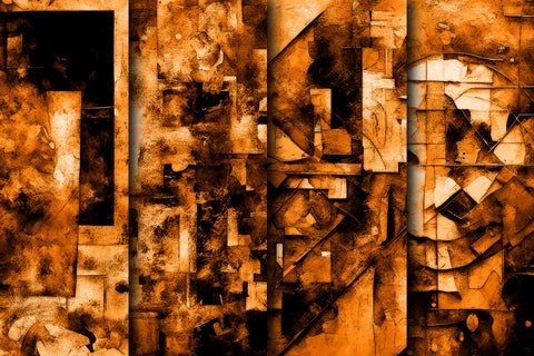 03 Orange and Black Grunge papers.jpg