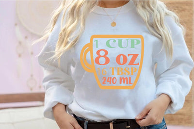 1 Cup 8 Oz 16 Tbsp 240 Ml SVG Angelina750 