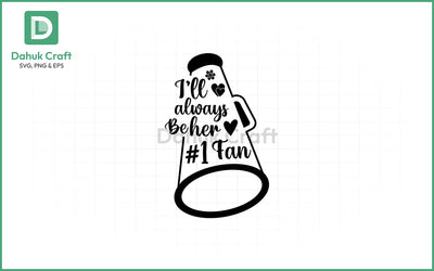 #1 Fan SVG – Cheer Support #1 Fan SVG PNG & EPS V2 SVG dahukdesign 