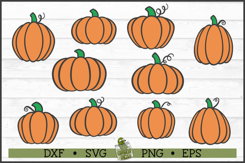 10 Layered Pumpkins SVG SVG Crunchy Pickle 