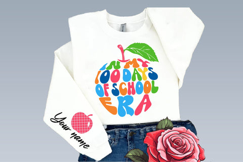 100 Day of School Svg, In My 100 Day of School Era 100th Day Png, Teacher Svg, 100th Day Svg, 100 Days of School Teacher Shirt, Cut Files SVG BB Type Studios 