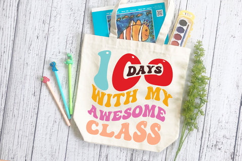 100 day with my awesome class SVG Design SVG Regulrcrative 