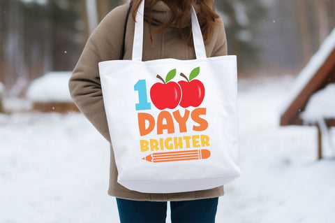 100 Days Brighter svg Design SVG Designangry 