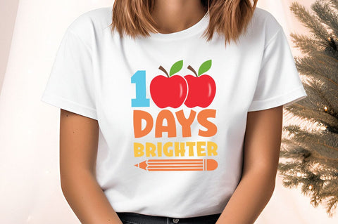 100 Days Brighter svg Design SVG Designangry 