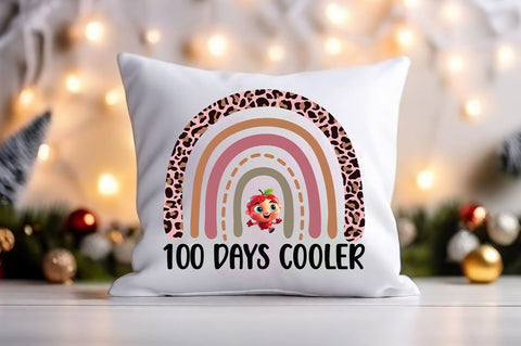 100 days cooler PNG Design Sublimation Designangry 