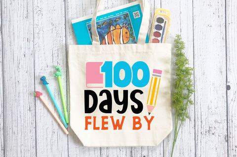 100 days flew by SVG Design SVG Regulrcrative 
