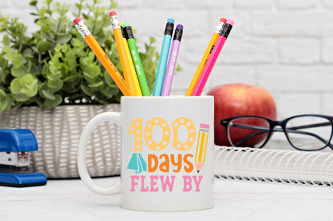 100 days flew by SVG Design SVG Regulrcrative 