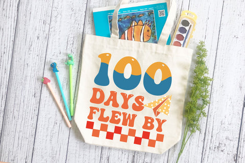 100 Days flew by svg Design SVG Regulrcrative 