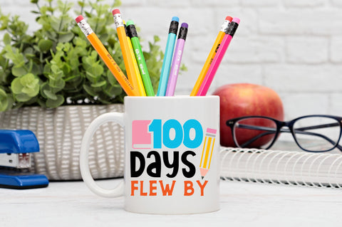 100 days flew by SVG Design SVG Regulrcrative 