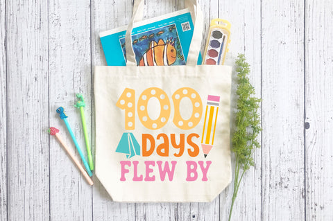 100 days flew by SVG Design SVG Regulrcrative 