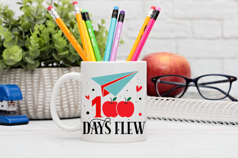 100 days flew Svg Design SVG Regulrcrative 