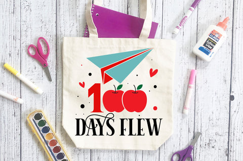 100 days flew Svg Design SVG Regulrcrative 