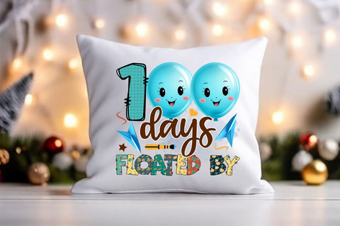 100 days floated by PNG Design Sublimation Designangry 
