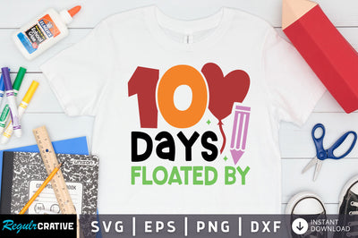 100 days floated by SVG Design SVG Regulrcrative 