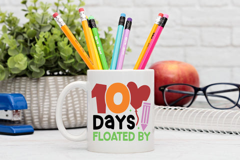 100 days floated by SVG Design SVG Regulrcrative 