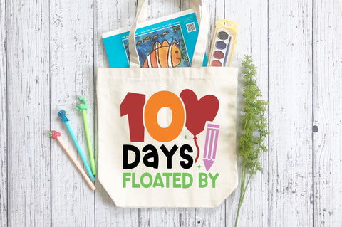 100 days floated by SVG Design SVG Regulrcrative 