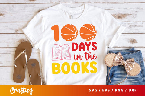 100 Days in the books SVG Design SVG Designangry 