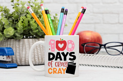 100 days of cray cray SVG Design SVG Regulrcrative 